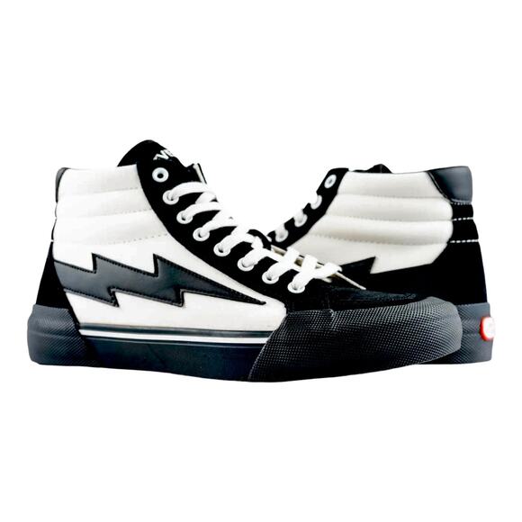 NEW Revenge x Storm Vol 2 HIGH TOP SNEAKERS Black White Men\'s 8 Women\'s 9.5 Box